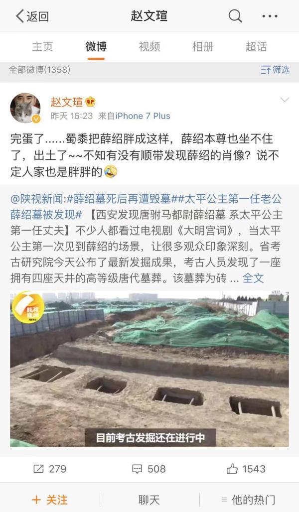 唐史学者:薛绍墓被毁应是官方行为 李隆基嫌疑大