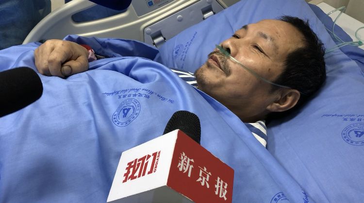  53岁的矿工易光明。 新京报记者 李阳 摄