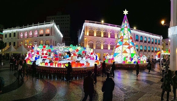 2019年澳门灯光节街景 拍摄：陈宪声