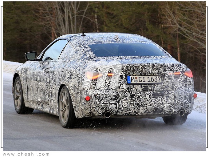 宝马全新4系轿跑路试谍照 搭2.0T引擎4座布局