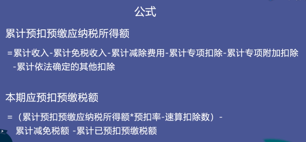 预扣预缴税额计算公式,来源:国家税务总局上海市税务局