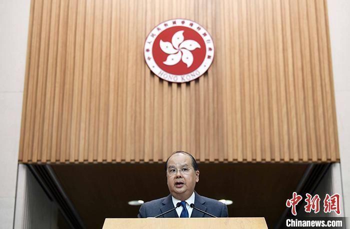 香港特区政府政务司司长张建宗资料图。中新社记者 麦尚旻 摄