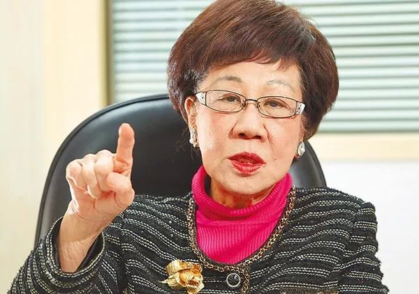 吕秀莲。(图片来源:台湾“中时电子报”)