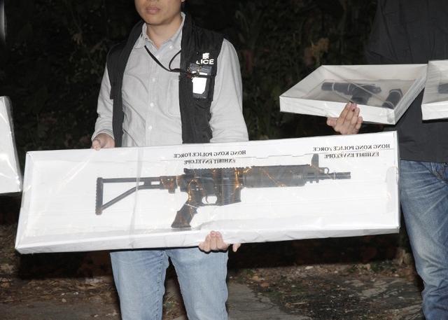  一把已开锋的武士刀。图源：“东网”