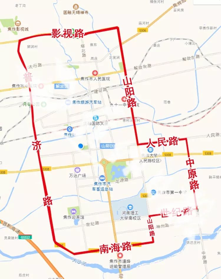 24小时限行,焦作限行区域图出炉!外地
