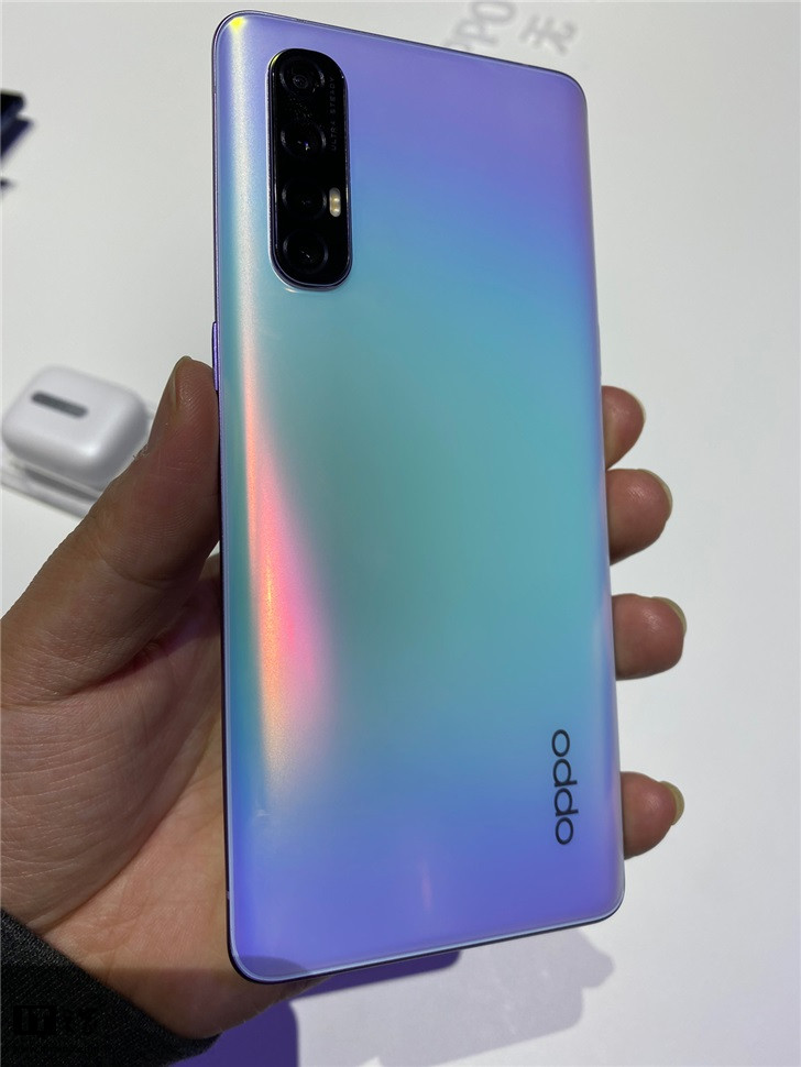 reno3pro图片,reno3图片 opporeno3pro5g手机现场实拍图赏全面轻薄自然天象颜色