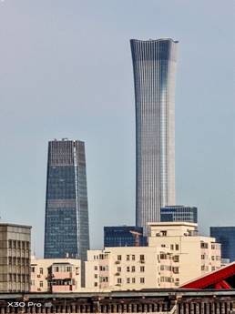 用vivo X30 Pro手机的长焦镜头带你看雪后的天坛