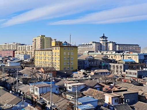 用vivo X30 Pro手机的长焦镜头带你看雪后的天坛