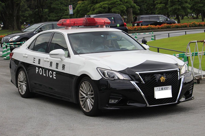 三重縣的警車(資料圖)