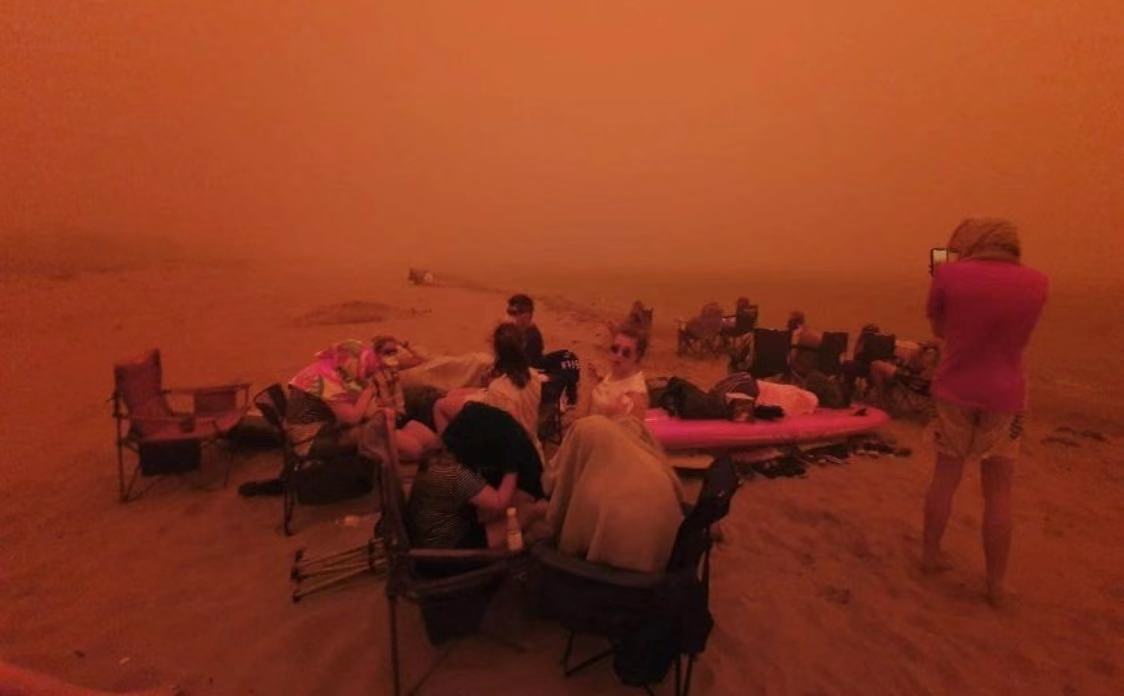 澳大利亚森林大火袭击新州南部海岸 已造成2死