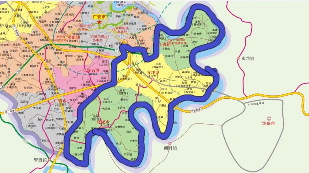 广安人,广安区乡镇街道调整大全来啦,看看你的乡镇改名了吗?