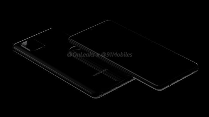 三星Galaxy Note 10 Lite手机渲染图曝光