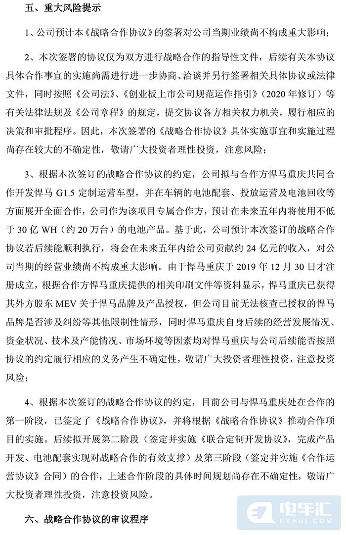 签定电池大单！坚瑞沃能与悍马重庆签署战略合作协议