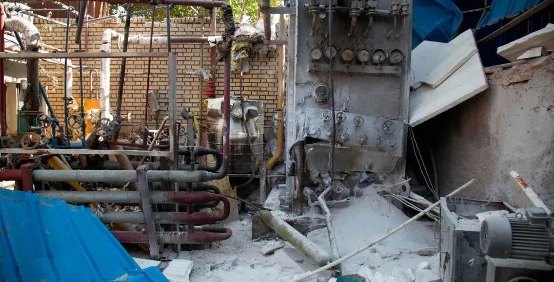当地时间7月7日,德黑兰一家工厂发生爆炸。