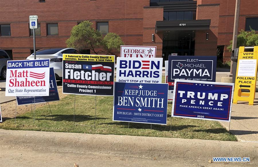 U.S.-TEXAS-PLANO-PRESIDENTIAL ELECTION-EARLY VOTING