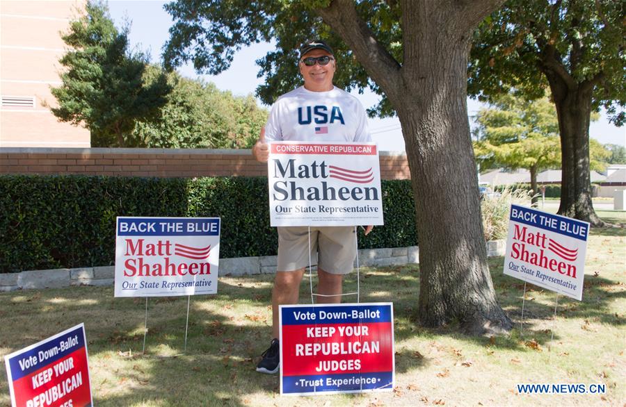 U.S.-TEXAS-PLANO-PRESIDENTIAL ELECTION-EARLY VOTING