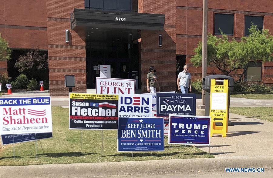U.S.-TEXAS-PLANO-PRESIDENTIAL ELECTION-EARLY VOTING