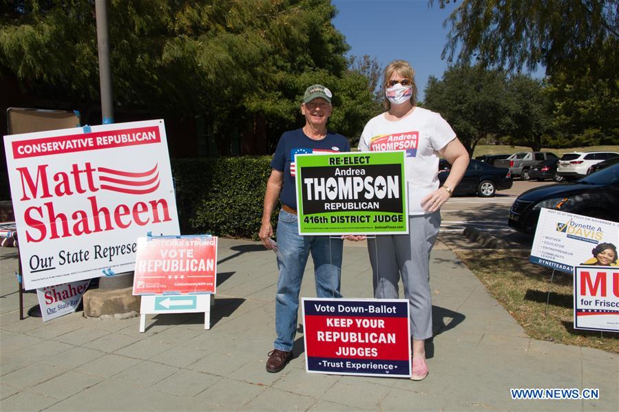 U.S.-TEXAS-PLANO-PRESIDENTIAL ELECTION-EARLY VOTING