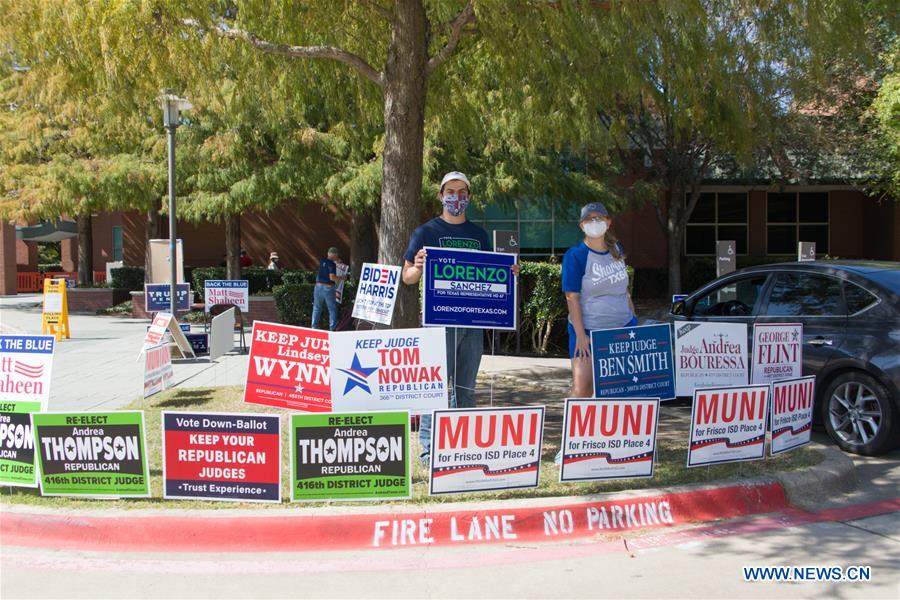 U.S.-TEXAS-PLANO-PRESIDENTIAL ELECTION-EARLY VOTING
