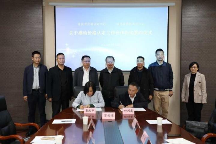 签约典礼现场。重庆市发改委供图