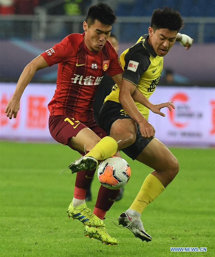 (SP)CHINA-JIANGSU-SUZHOU-CSL-FOOTBALL-HEBEI VS GUANGZHOU