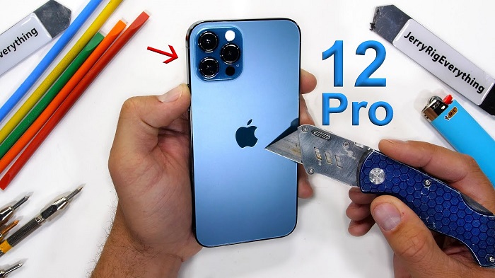iphone12pro耐用性测试超瓷晶玻璃与不锈钢边框表现出众