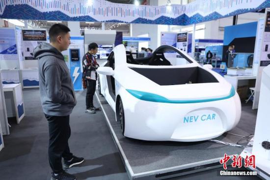 资料图:新能源汽车。中新社记者 蒋启明 摄