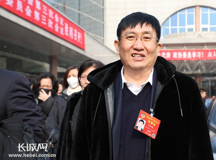 河北省政协委员刘世胜。长城新媒体记者 烟成群 摄