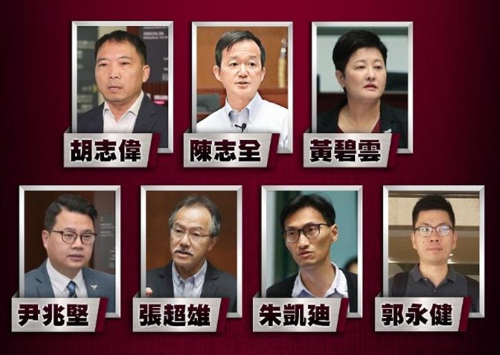 香港警方今早拘捕7名反对派人士。图源:香港“东网”