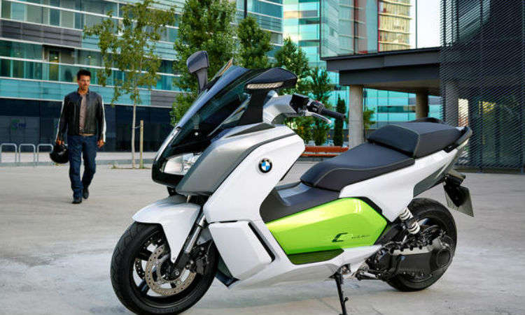 ▲BMW C-Evolution电动车