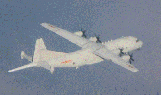 台媒：解放军军机10天内来了8次 近一周＂频率略