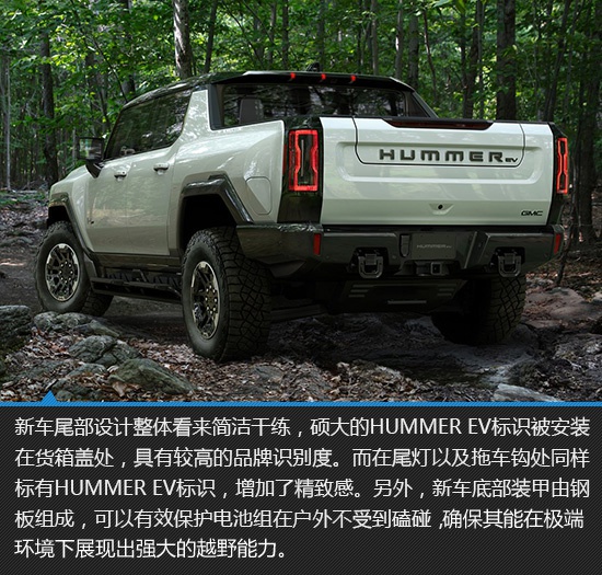 昔日王者今回归 HUMMER EV新车图解