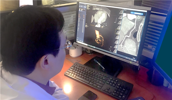 (新闻图片:商汤科技sensecare0315心脏冠脉智能临床解决方案落地