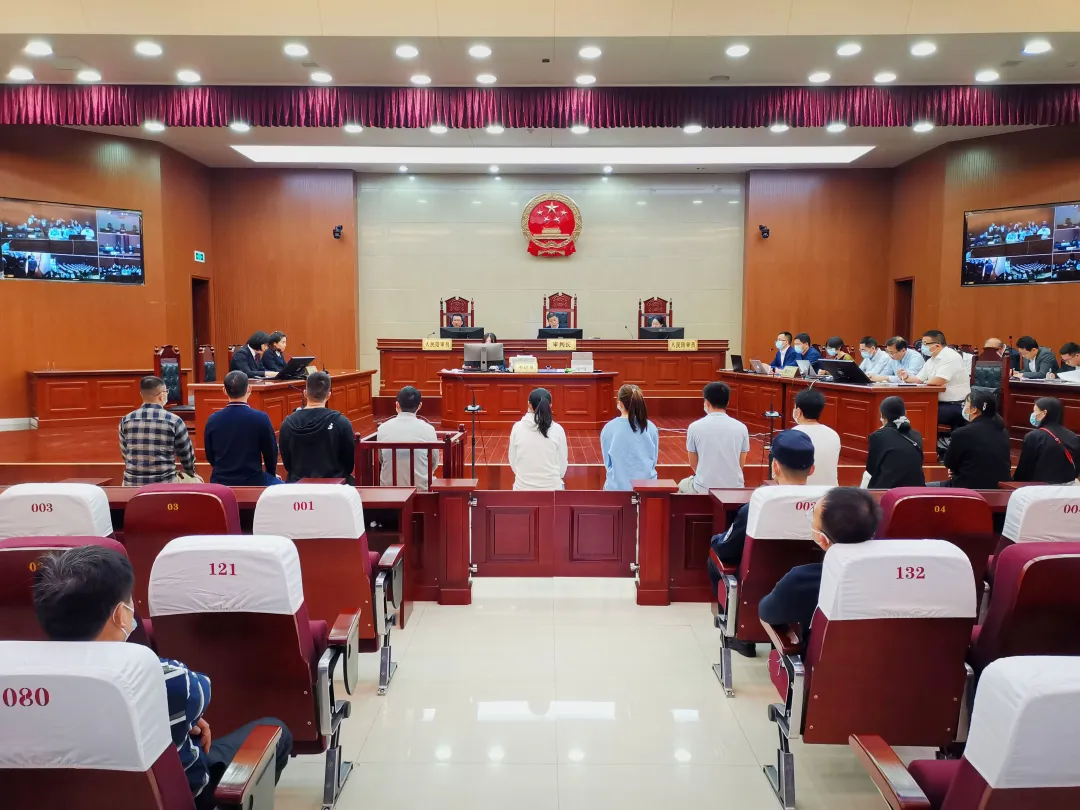 庭审现场 图片来源:浙江省检察院微信公众号