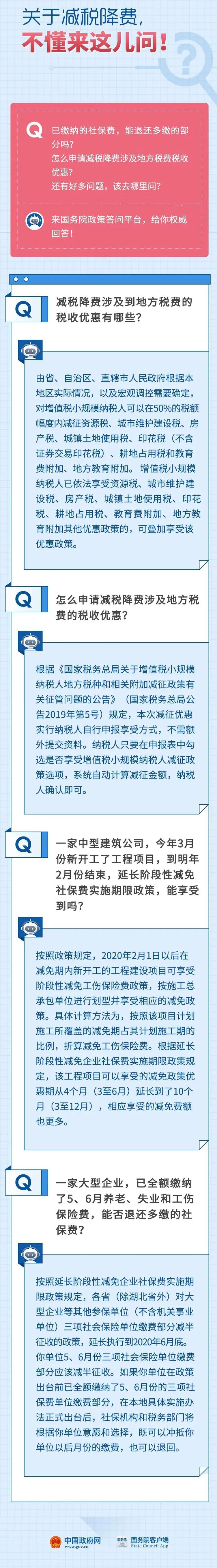 关于减税降费,这里有要点