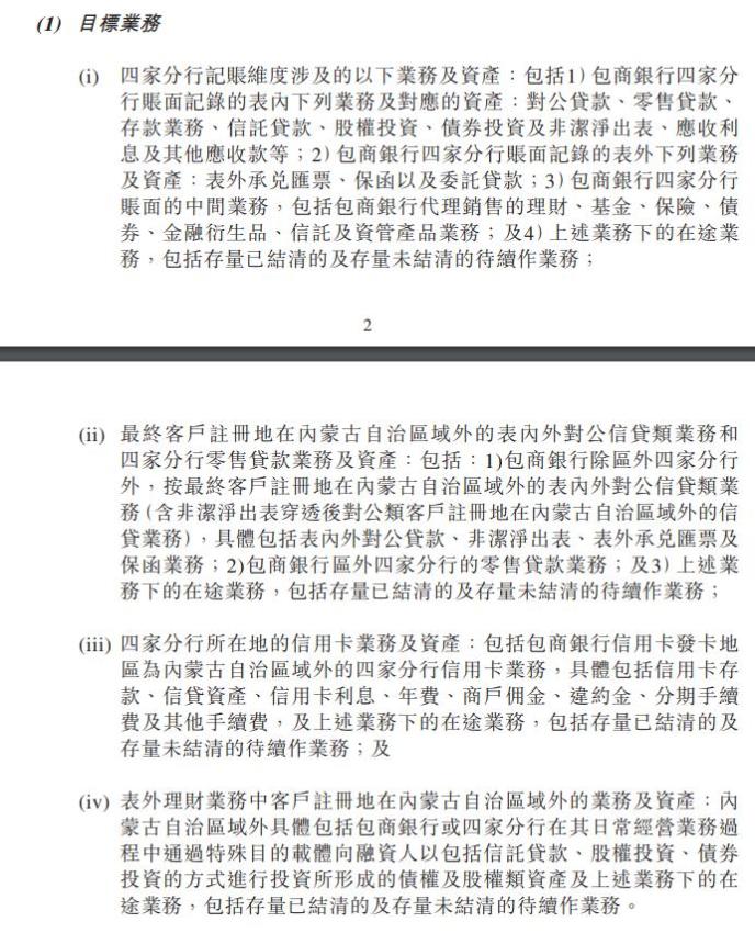 徽商银行披露收购承接包商银行业务细节：承接负债总额983.82亿元 无需向包商银行支付现金