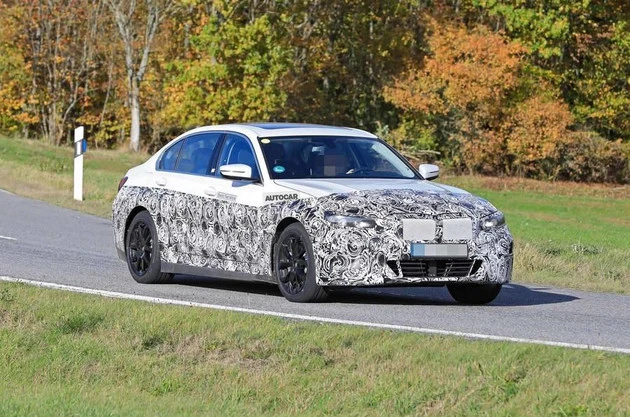 宝马3系电动版最新谍照曝光 有望2022年发布/或取代现款i3