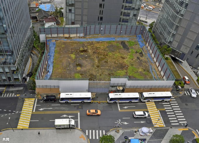 日本驻韩大使馆预定建设地(共同社)