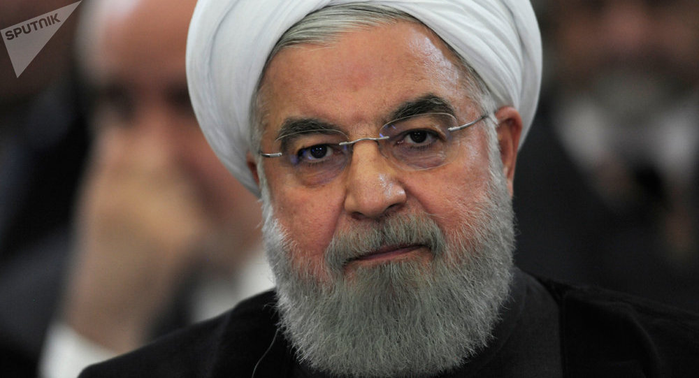 伊朗总统鲁哈尼（图源：俄罗斯卫星网）