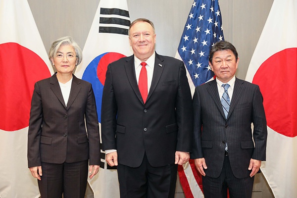 美日韩外长会举行 半岛问题中东局势三国并不齐