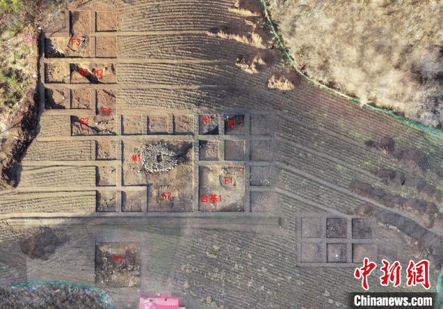 图为王义沟遗址全景。 辽宁省文物考古研究院供图 摄