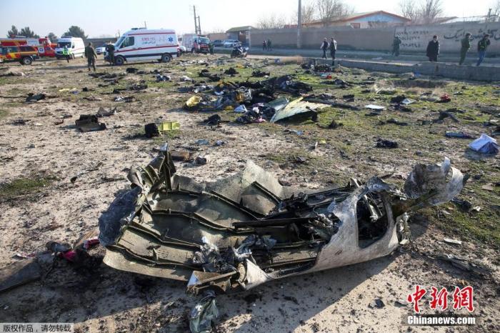 伊朗将移交坠机遇难者遗体 允许乌克兰解密黑匣
