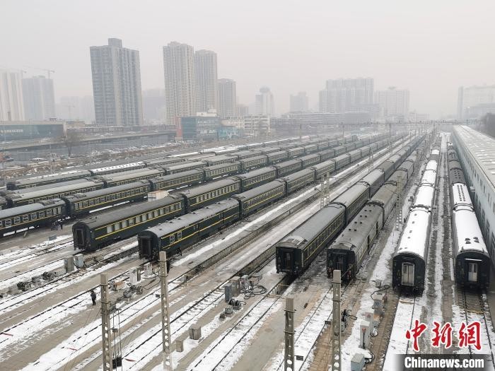 中国铁路太原局集团公司太原车辆段。 杨杰英 摄