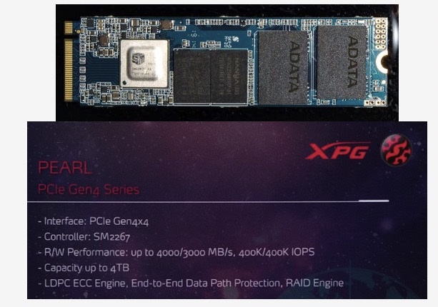 威刚展示三款PCIe 4.0 SSD：采用慧荣、Innogrit主控