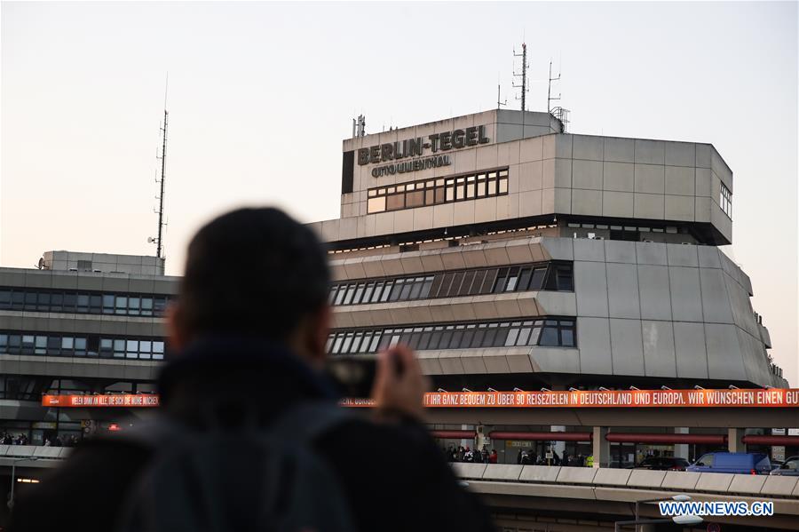 GERMANY-BERLIN-BERLIN TEGEL AIRPORT-CLOSURE