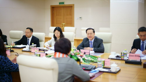 马朝旭会见安理会改革政府间谈判机制共同主席