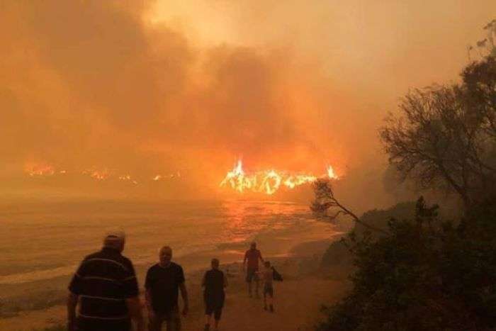 澳大利亚维多利亚州山林起火 至少17人失踪