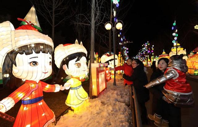 5000多盏自贡彩灯打造“最炫民族风”,丰台南宫邀您赏灯