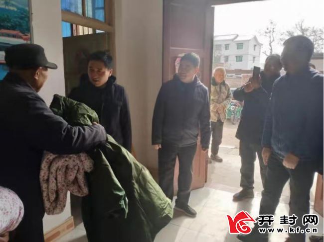 开封市应急管理局走访慰问受灾困难群众