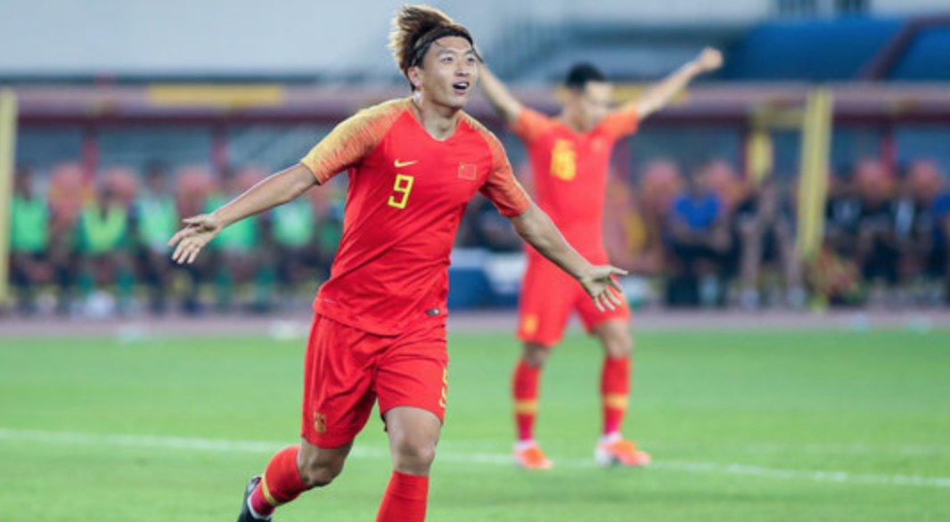 热身赛-国足1-0武汉卓尔,杨旭进球